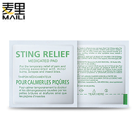 Sting Relief Medicated Pad